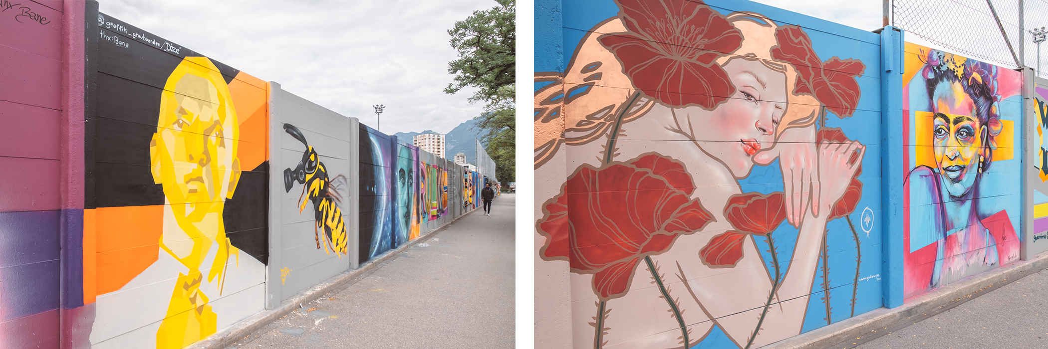 Le street art festival de Coire