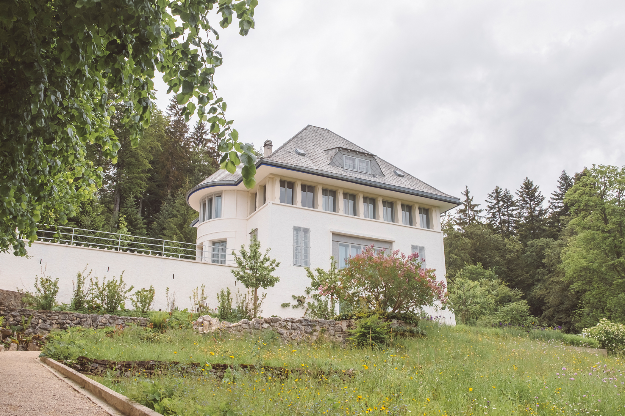 La Maison Blanche de l'architecte Suisse Le Corbusier